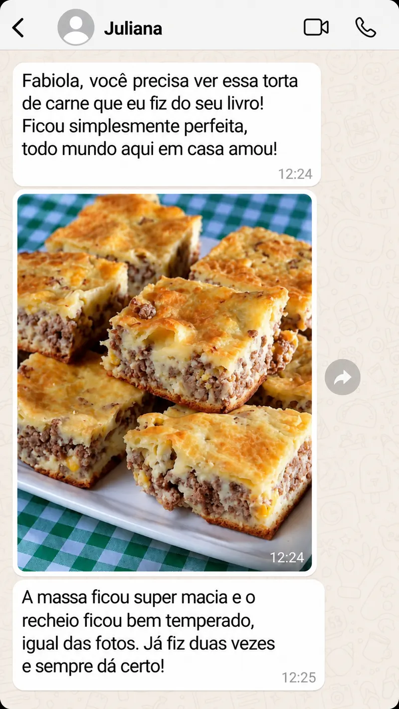 Conversa sobre receitas de tortas — imagem 2