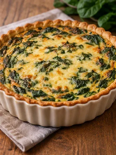 QUICHE DE ESPINAFRE